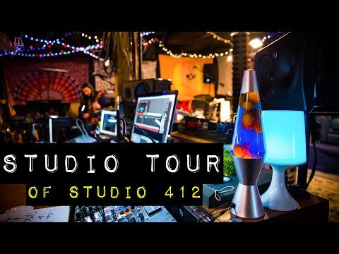 Studio Tour of "Studio 412" - A Musician's Wonderland