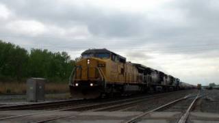 Tons Of Rail Action At Englewood And Pine Junction. 5-11-10.