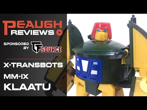 Video Review: X-Transbots MM-IX KLAATU