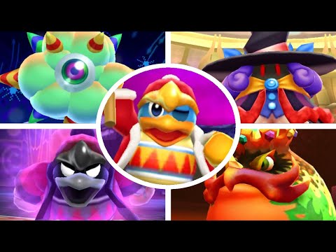 Kirby Triple Deluxe: Dedede Tour - All DX Bosses & True Final Boss