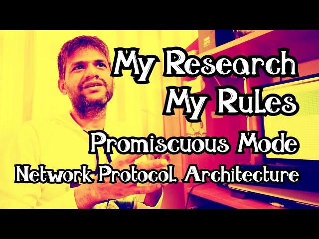 0x1a7 My Research - My Rules | Promiscuous Mode | Network Protocol Architecture | The Linux Channel