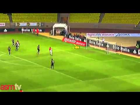 30/09/2012 J9 AS MONACO - GFC AJACCIO 2-2: Résumé et but de Valère Germain