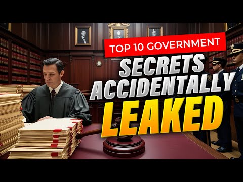 Top 10 Government Secrets That Were Accidentally Leaked