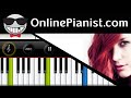 Delain - See Me In Shadow - Piano Tutorial ...