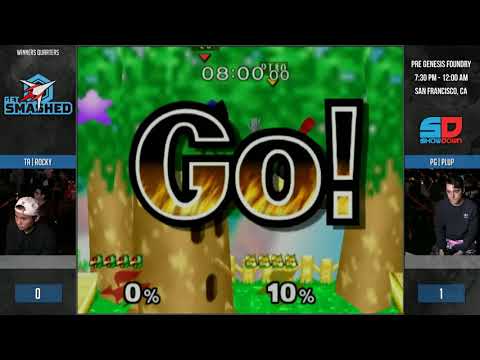 Get Smashed: Pre-Genesis 5 - Winner Quarters: TA|Rocky (Falco) vs PG|Plup (Fox)