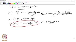 Lecture 36 Part A - Roughness in Turbulent Pipe Flow - 1