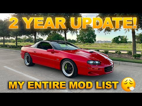 2 Years Into This F-Body Build! Here's My Entire Mod List (Links Included)