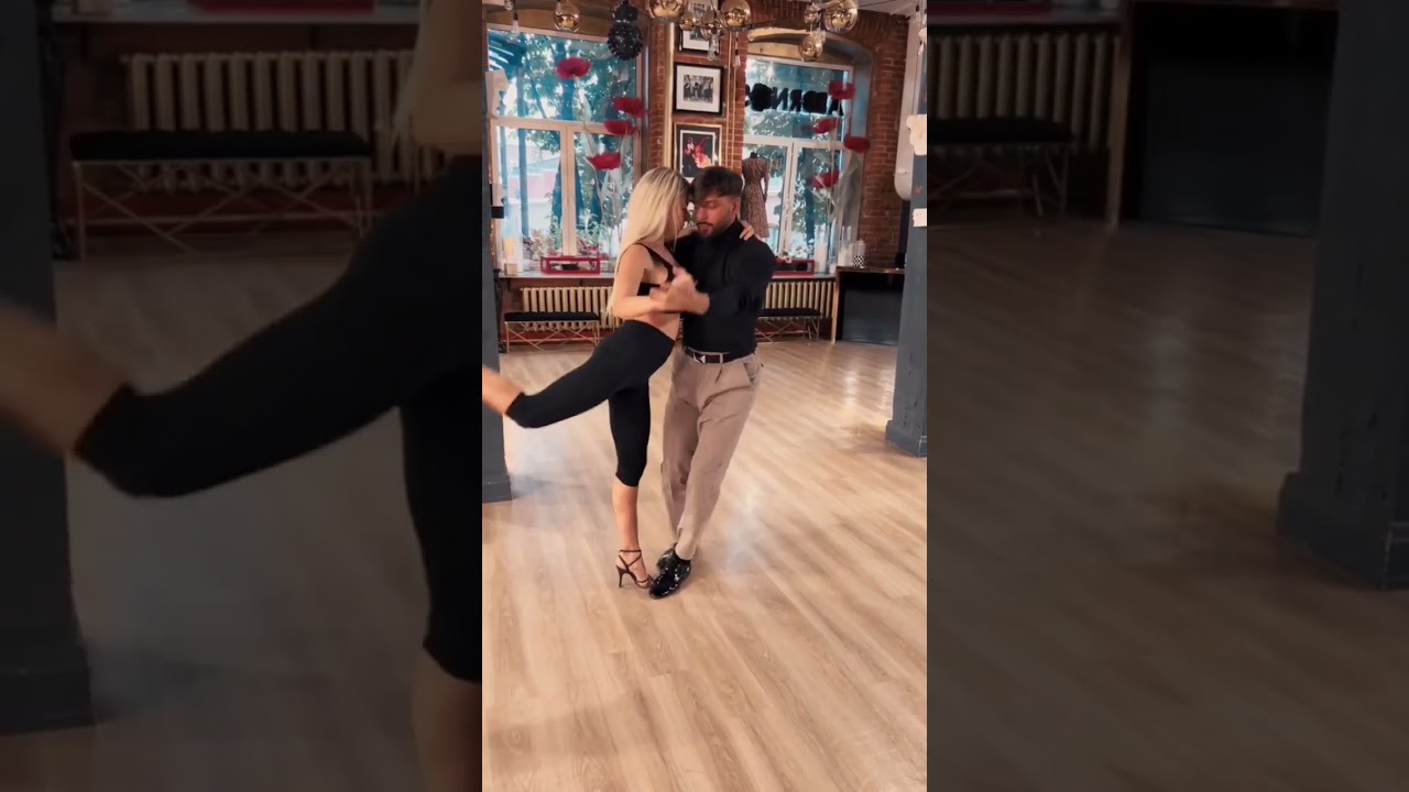Anna Gudyno & Kirill Parshakov Tango practice ❤️‍🔥 Follow @tangoexpo