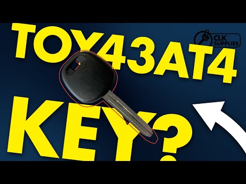 TOY43AT4 Transponder Key | Everything You Want to Know
