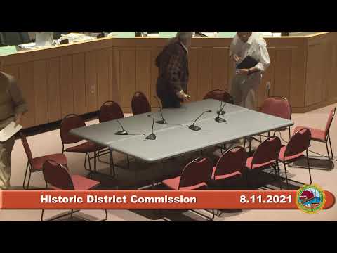 8.11.2021 Historic District Commission