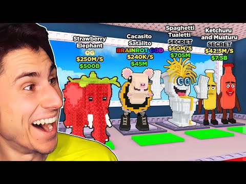 I Stole ALL of the Newest Brainrots! | Roblox