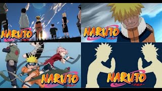 Naruto - Openings 1-9 - All versions (HD - 60 fps)