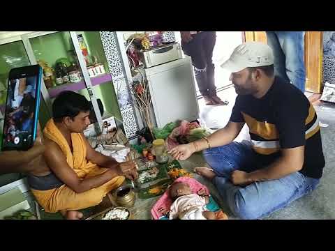 shalvee little sister hansini 21 days puja ceremony with her uncle