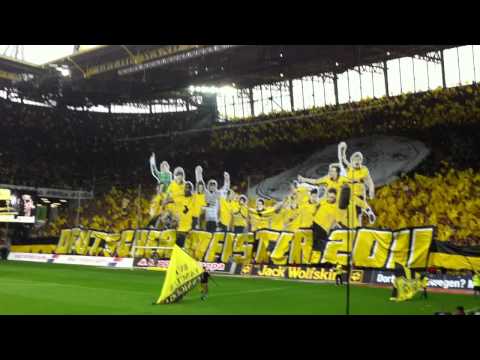 Borussia Dortmund - Eintracht Frankfurt 14.05.2011 CHOREO  *HD*