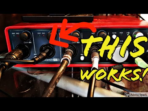 Easy Way To Use Your DAW With OBS | Focusrite 18i8 | Reaper.