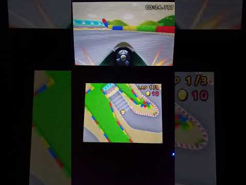 SNES Mario Circuit 2 (mk7 remake) time trials 1:27:562 [MARIO KART 7]