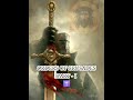 Orders of Crusaders Knight's Military ✝️ Part -1