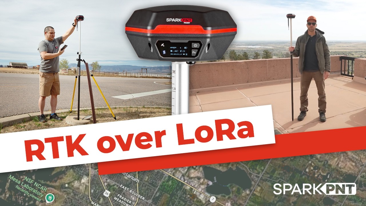 Miles of RTK Accuracy Using LoRa