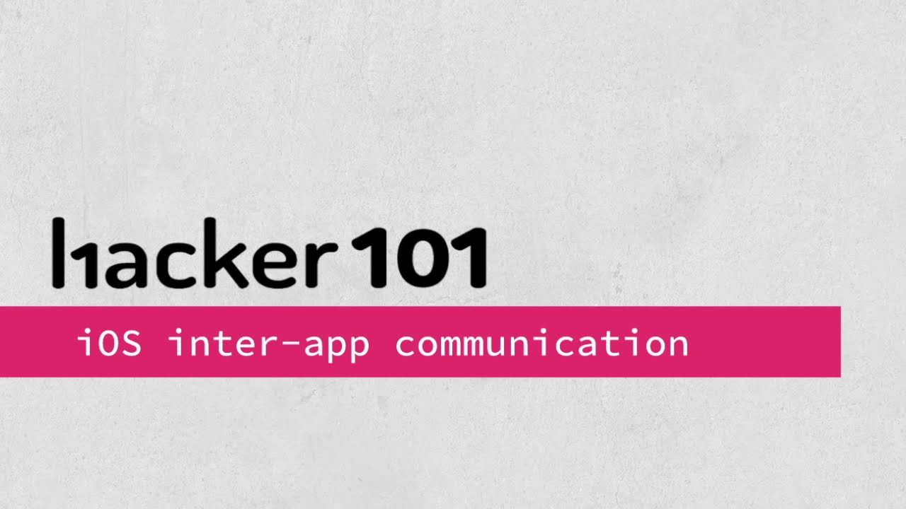 iOS Hacking - Inter-App Communication