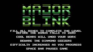 MAJOR BLINK A 2018 GAME !!! ATARI 800 XL