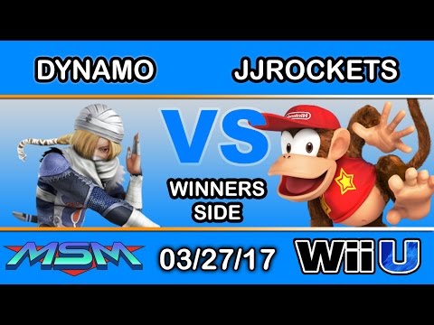 MSM 91 - 2S | Dynamo (Sheik) Vs. JJRockets (Diddy Kong) Winners Side - Smash Wii U