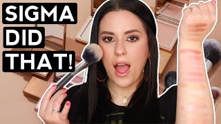 NEW SIGMA BLUSH BRONZERS & HIGHLIGHTS! Every shade swatched!