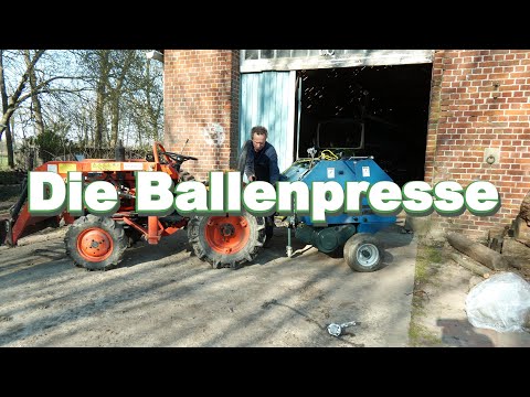 Wir bekommen eine neue Ballenpresse