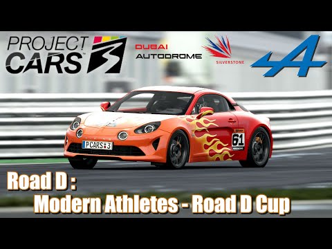 Project CARS 3 Career : Road D : Modern Athletes - Road D Cup