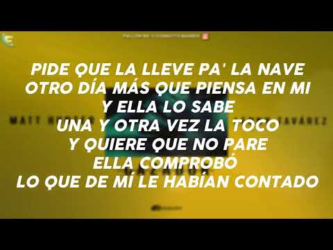 Matt Hunter  Lenny Tavárez   Cazador LETRA