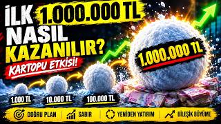 İlk 1.000.000 TL Nasıl Kazanılır? Kartopu Etkisi ile Para Biriktirme