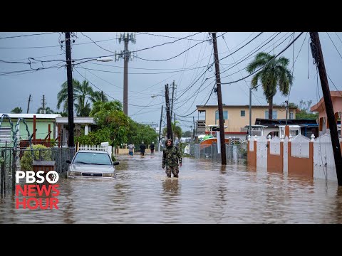 Puerto Rico hit with flooding, widespread power outages from Hurricane Fiona