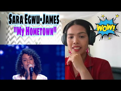 Its MyrnaG REACTS TO Sara Egwu-James - "My Hometown" - Finals | The Voice Kids Poland 4