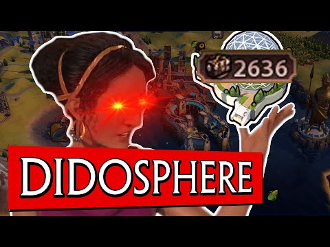 DEITY Winning Tourism With Only The Biosphere - Civ 6 Dido Pt. 1