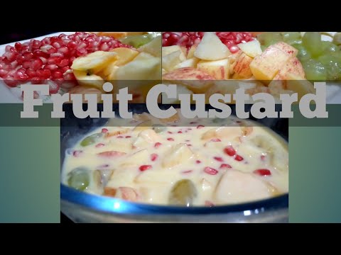 Fruit Custard || It was simple but taste was very delicious.