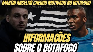 🚨MARTÍN ANSELMI CHEGA MOTIVADO AO BOTAFOGO E PROMETE TIME OFENSIVO | ANDREW SERÁ UMA BOA PARA O BFR?