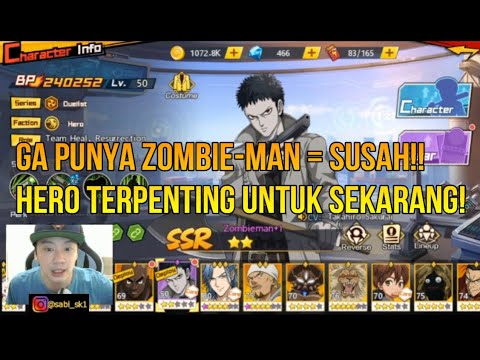 Hero TERBAIK di OPM:The Strongest! Review Zombieman Hero WAJIB di segala medan!