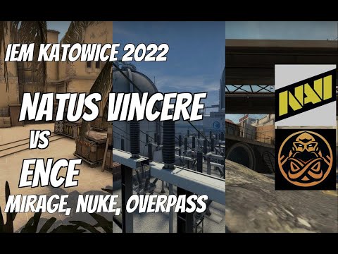 Natus Vincere vs ENCE Highlights / Upper Bracket quarter-final at IEM Katowice 2022