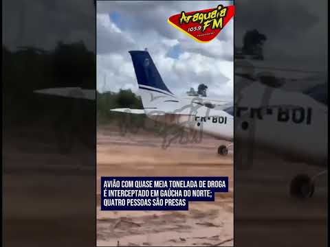 Um avião foi interceptado em Gaúcha do Norte (MT)