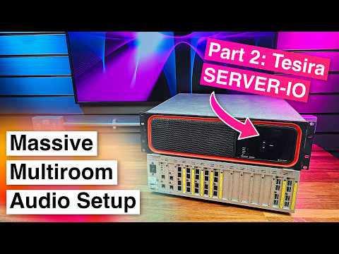 Building My Ultimate Multiroom Audio System — Part 2: The Brains: Biamp Tesira SERVER-IO DSP