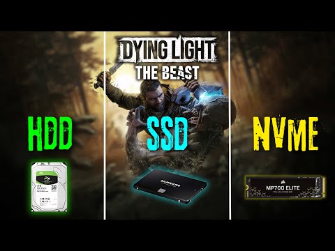 HDD vs SSD vs M.2 NVMe in Dying Light: The Beast | SSD Required?