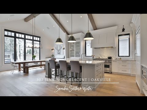 SOLD | 307 JENNINGS CRESCENT, OAKVILLE $2,995,000 - LISTED BY SAUNDERS, SAXTON & WINTER