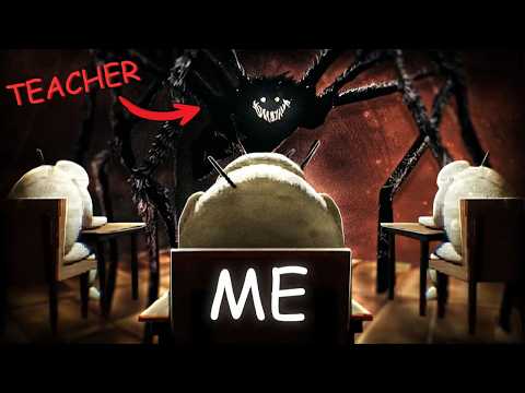 A Horror Game Where I Have To Cheat On My Exam Without My SPIDER TEACHER Seeing Me... thumbnail