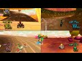 Mario Kart Wii 4 Players 150cc Star Cup Grand Prix Mario Luigi Yoshi Peach Gameplay HD