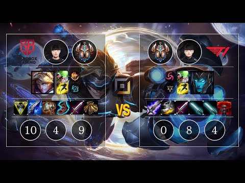 SB Leo Ezreal vs T1 Gumayusi Kalista Bot - KR Patch 10.13