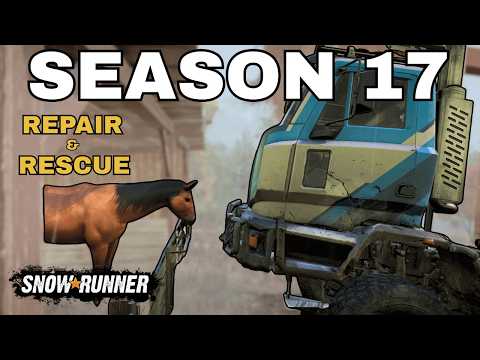 Season 17 - Valley of The Falling Rocks is HARD - SnowRunner