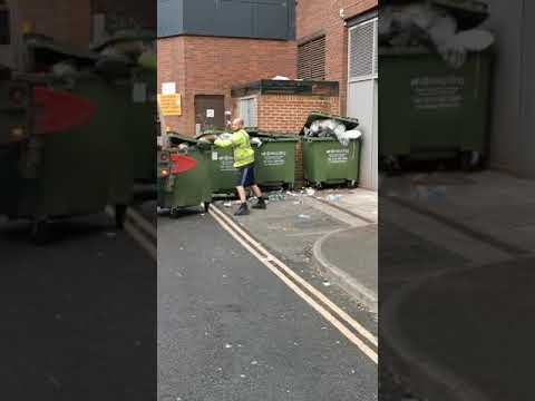 Rats scare bin men