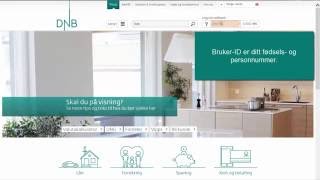 Logge inn i nettbanken med BankID Logge inn i nettbanken med BankID
