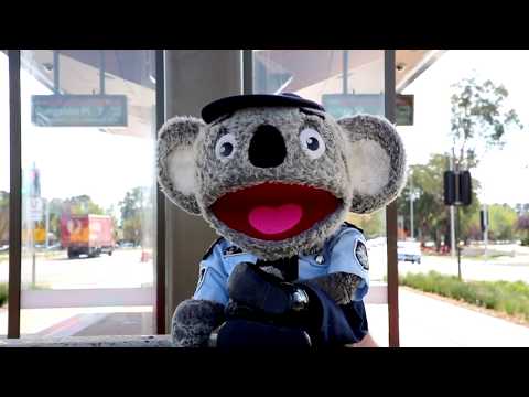 Constable Kenny Koala Light Rail Safety