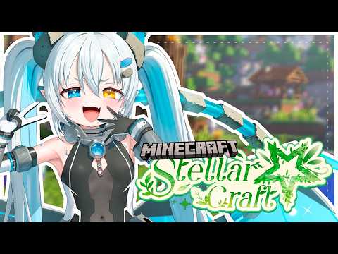 What’s going on today!? (I should finish my house and get more resources) 【MINECRAFT: STELLARCRAFT】