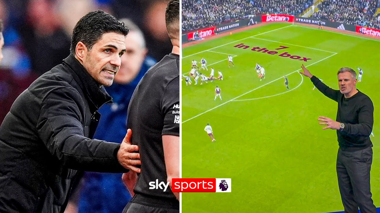 "Don't get carried away!" | Jamie Carragher's analysis of Arsenal defeat to Aston Villa